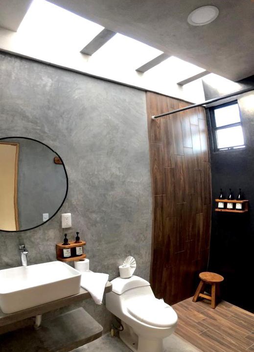 Downtown Holbox Hotel | Black flamingo