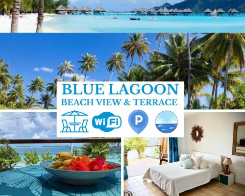 Bora Bora Apartment | BLUE LAGOON - Terrace View & Beach Access - FREE WIFI PARKING - Bora Bora Dream - SPECIAL OFFER