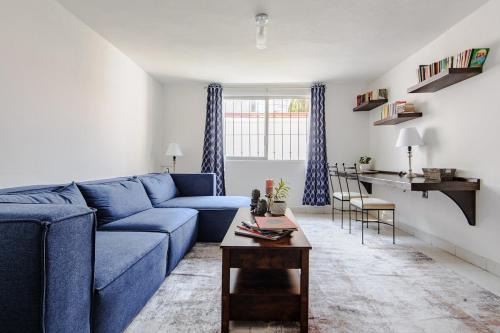 Jimenez House | Casa con jardín en Coyoacán con WiFi 500 Mbps y auto check in