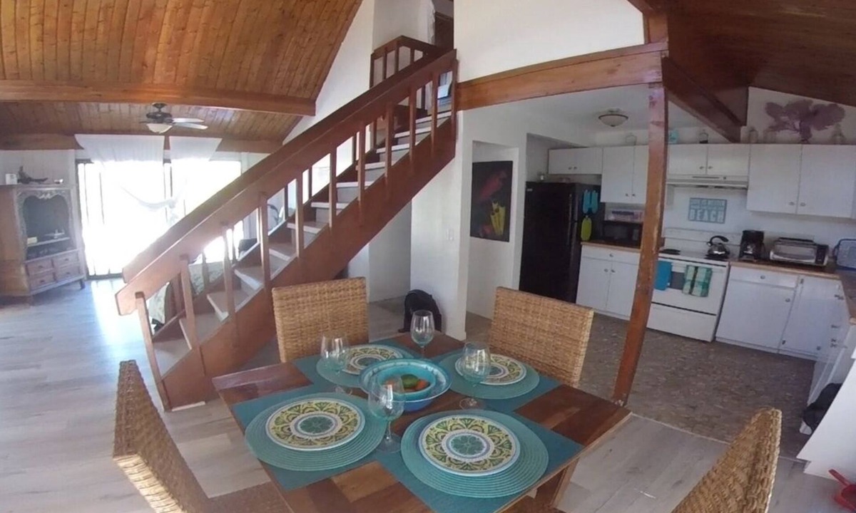Cockburn Town Ski Chalet | Fabulous Rustic Chalet Beach House Across the Street From Beach on Grand Turk