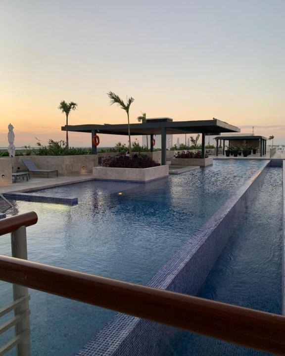 Playa Mujeres Apartment | La Amada condo with Marina View