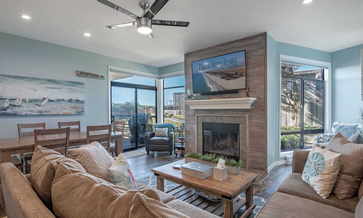 Pajaro Dunes Condo | Pajaro Dunes Resort: Remodeled 3 Bedroom Beach Getaway