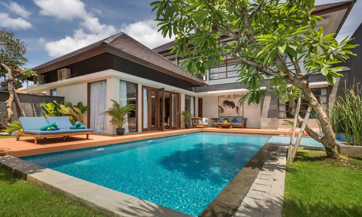 Sunset Road Villa | Stunning 3BR Villa Near Seminyak - 6Min Drive To Kuta Beach! W/Swimming Pool!