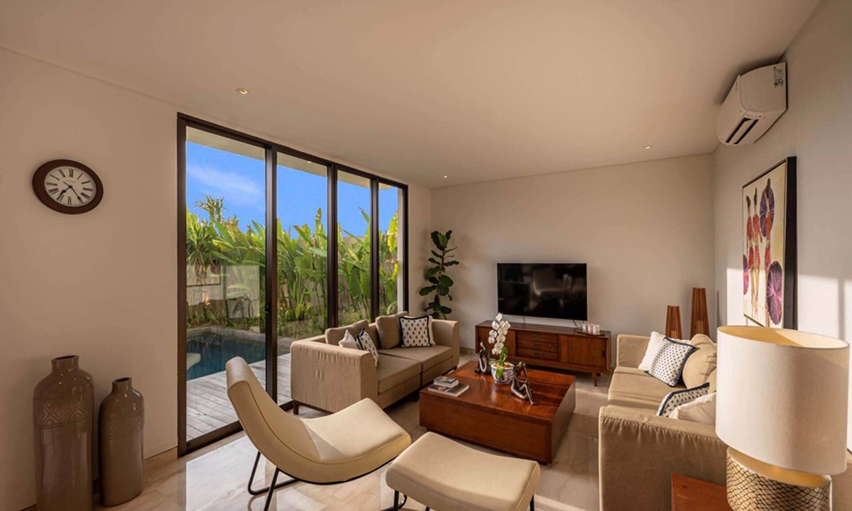 Ketewel Villa | Svarga 3 Bedrooms Brand New Stylish Villa With Private Pool & Private Study Room