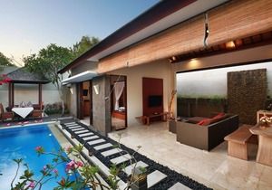 Cozy and Spacious One Bedroom Deluxe Villa in Jimbaran with a private pool