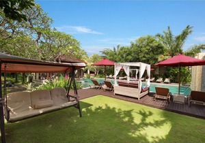 Cozy One Bedroom Suite Villa with a private pool, 5 minutes drive to the beach