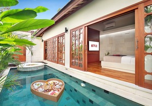 Honeymoon Bliss 1BR Villa In Ubud! 9Min Drive To The Monkey Forest!W/Swim Pool!