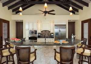 Luxurious Mediterranean Beach Front Villa Located On Long Bay Beach