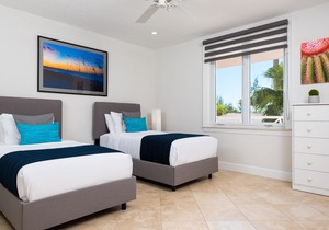 Luxury beachfront 2 bedroom condo directly on Grace Bay beach.