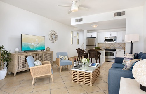 The Bight Condo | #4203 OCEAN FRONT VIEW of Grace Bay Beachn 2nd floor sleeps 2 adults & 2 kids