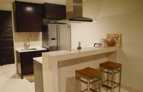 Jimbaran Bay Apartment | Modern + Ethnic 1 BR Luxury Apartment with Bay View of Jimbaran, Free Pick Up!