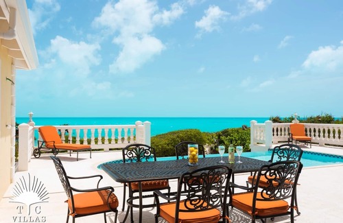 Long Bay Hills House | TC Villas -Sandy Beaches -Stunning Sea Views & Private Pool Retreat
