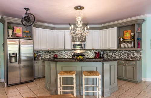 Leeward Settlement Villa | A Designer Villa Near Grace Bay Beach - Waterslide, Large Pool, Gated