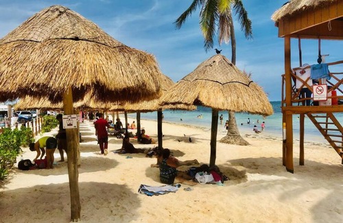 Puerto Juarez Apartment | Beach front studio, beach across the street! mex1