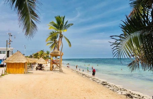 Puerto Juarez Apartment | Beach front studio, beach across the street! mex1