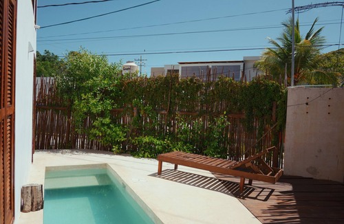 Downtown Holbox House | Bungalow with private pool in Holbox. Close to Centro & Beach! CasaSou#2