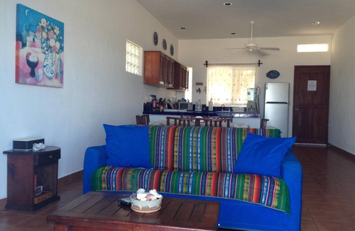 Colonia Salina Chica Apartment | Casa Rosa - Beautiful Ocean Front Home - 2 Bedroom Apartment