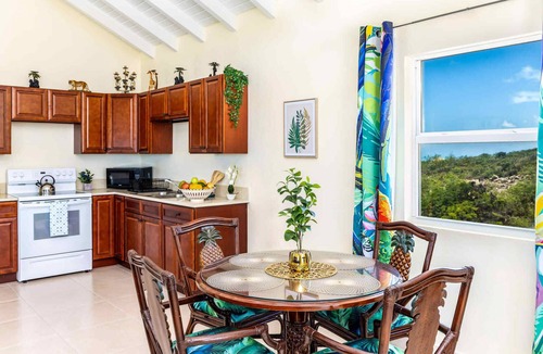 Ocean Point Apartment | Chalk Sound: Lagoon Views, Great Eats and Beach Nearby