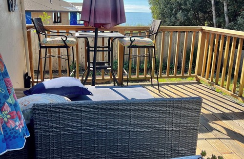 Aptos House | Charming Cottage, Gorgeous Ocean Views with Large Foliage Fenced Backyard