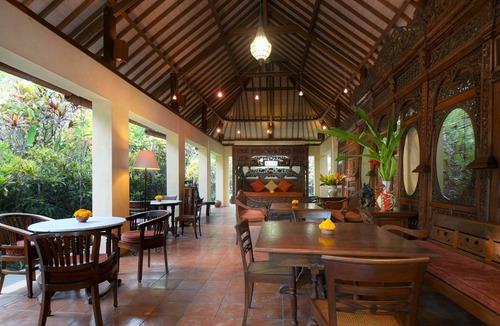 Penestanan Villa | Double Bedroom with balcony, Exotic blend Javanese & Balinese style villa