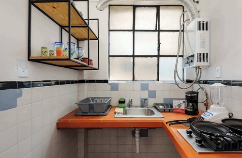 Historic Center Apartment | Edificio Aurora: Views & Vintage Charm