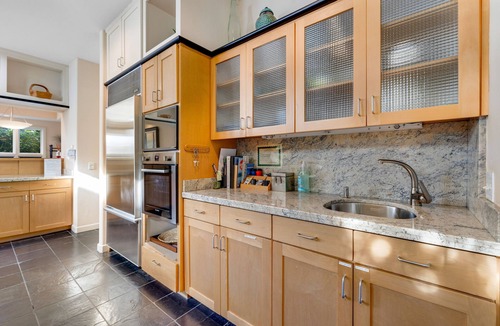 Eastside Santa Cruz House | Enchanting waterfront home with hot tub, patio, & great harbor views