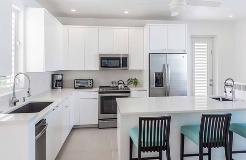 Leeward Settlement Villa | Grace Haven: Luxury Home w/Pool & Golf Cart, Walkable to Beach