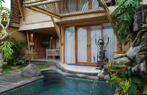 Mas Villa | Luxury Villa - Private Pool Bamboo Villa 3BR overlooking the rice fields
