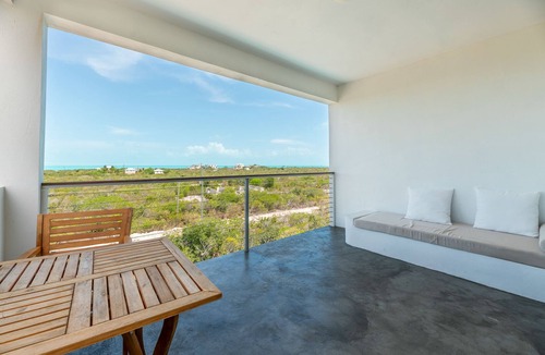 Long Bay Apartment | Modern Studio with Expansive Ocean View, Pool
