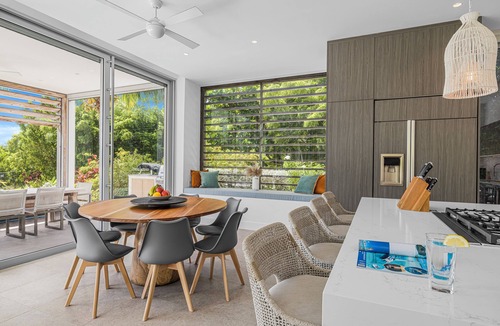 Leeward Settlement Villa | Modern villa-Canalfront w/private pool and firepits