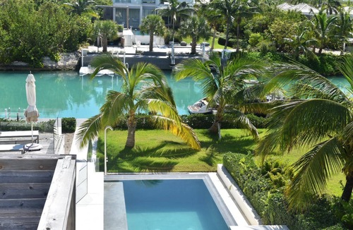 Leeward Settlement Villa | Modern villa-Canalfront w/private pool and firepits
