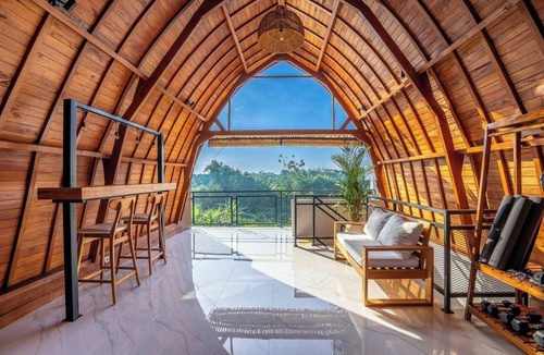 Padonan Villa | Modern Villa with Gym and rare Jungle view in Canggu
