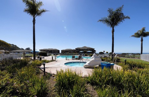 Rio del Mar Condo | NEW! Luxury Ocean View Condo - Heated pool and Spa