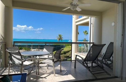 The Bight Condo | Oceanfront second floor directly on Grace Bay Beach
