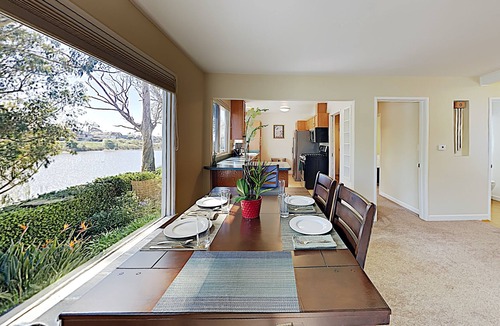 Eastside Santa Cruz House | Private Beach House with amazing views of Shwan Lake and Twin Lakes Beach