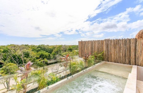 Zama Condo | Private Rooftop Pool Villa | Aldea Zama Gated