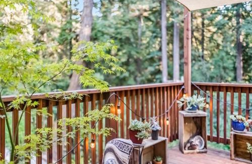 Ben Lomond House | Redwood Oasis - Eco-luxury cabin with hot tub in the Santa Cruz Mountains