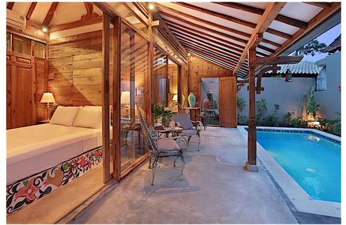 Batubelig Villa | ☀︎ Rustic Hidden Gem, 400 m from Canggu beach