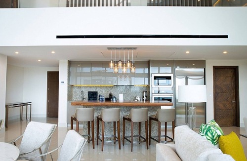 Playa Mujeres Condo | Seaside Elegance: 3BR Penthouse at Garza Blanca