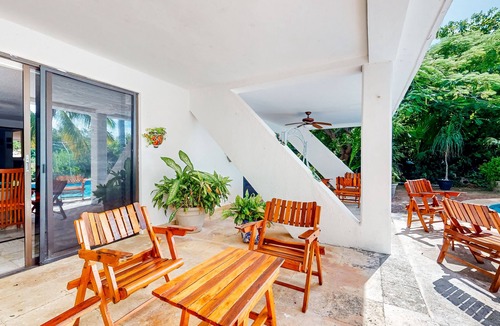 Punta Cancun House | Spacious group getaway with private pool, patio, outdoor areas, & AC