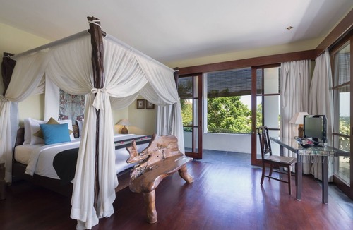 Bukit Villa | Stunning 4BR Villa, Ocean View In Jimbaran - W/Gym Room + Tropical Garden!