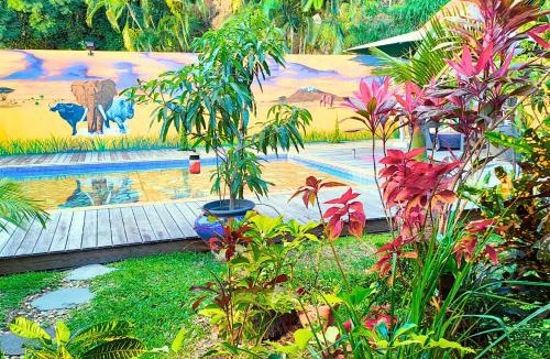 Punaauia House | TAHITI Punaauia - Studio Tamanu Bien-Etre, Piscine, Plage 5mn, TV, Wifi