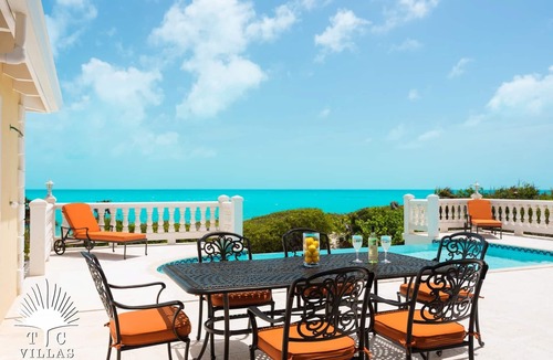 Long Bay Hills House | TC Villas -Sandy Beaches -Stunning Sea Views & Private Pool Retreat