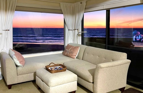 Pajaro Dunes Condo | Top level, premium oceanfront condo with 180° unobstructed ocean view.
