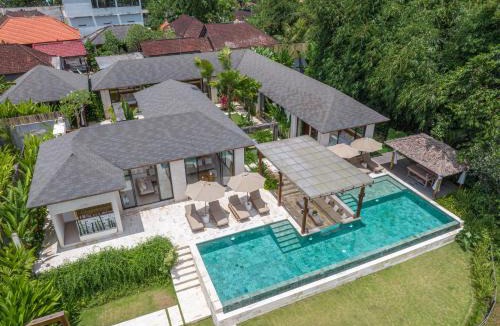 Andong Villa | Villa Rosita - Stunning 5BR Villa - Sauna, Gym, Rice Field Views