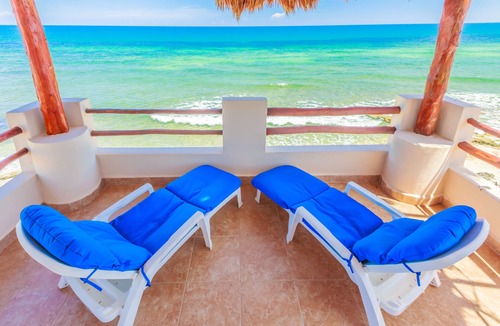 Isla Mujeres House | Villa Tranquila-Versatile 4 Bedroom Villa W/Rooftop Pool, Oceanfront .