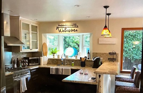 Aptos House | Walk to Sea Cliff State Beach and local restaurants in Aptos.