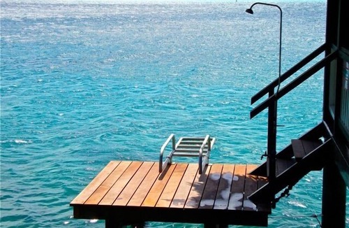 Bora Bora House | World famous Over Water Bungalow on Bora Bora! Marlon Brando's Bora Bora Home!