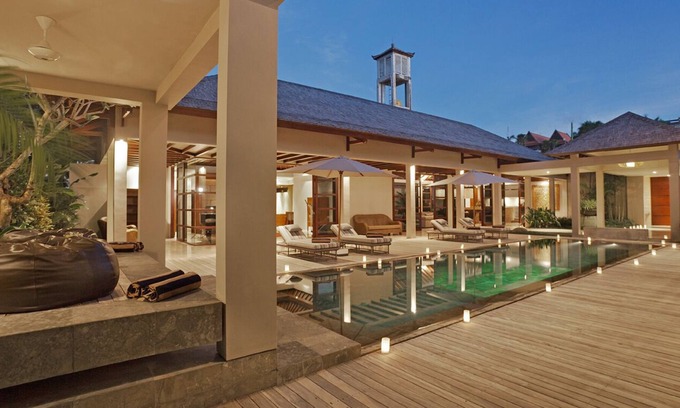Bukit Villa | 4 Bedrooms Modern Tropical Jimbaran Private Pool Villa, sleeps 8 guests, staff