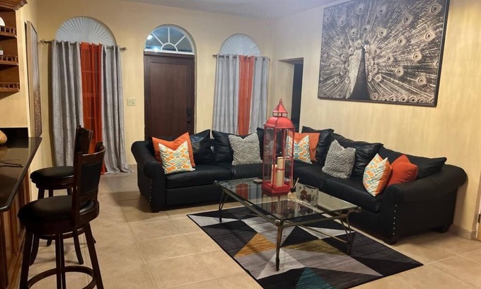 Ocean Point House | Beautiful 3BR/4 Beds. Within 4 minutes drive to Sapodilla Bay Beach